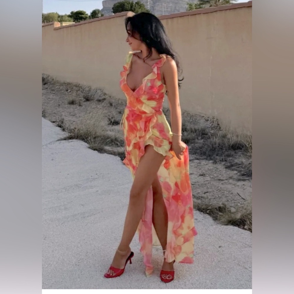 Just Like Heaven Bohemia Maxi Dress by Rumored XS